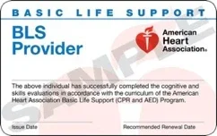 BLS card